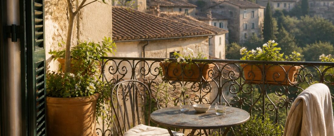 Italian Outdoor Living: How to Create a Mediterranean Patio, Courtyard, or Balcony