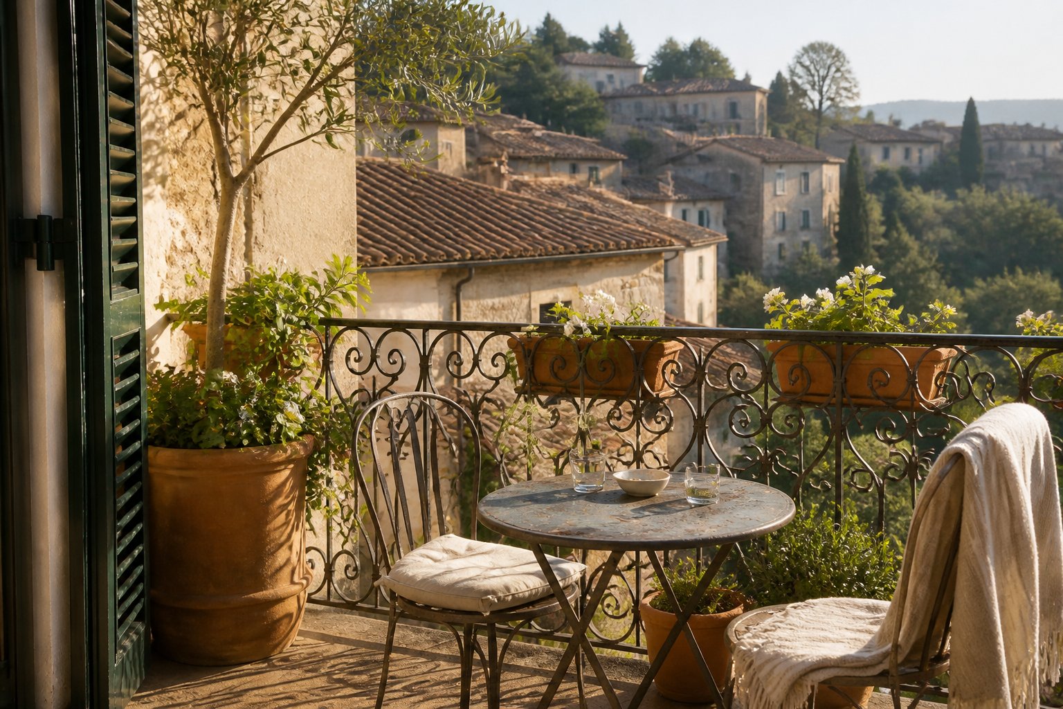 Italian Outdoor Living: How to Create a Mediterranean Patio, Courtyard, or Balcony